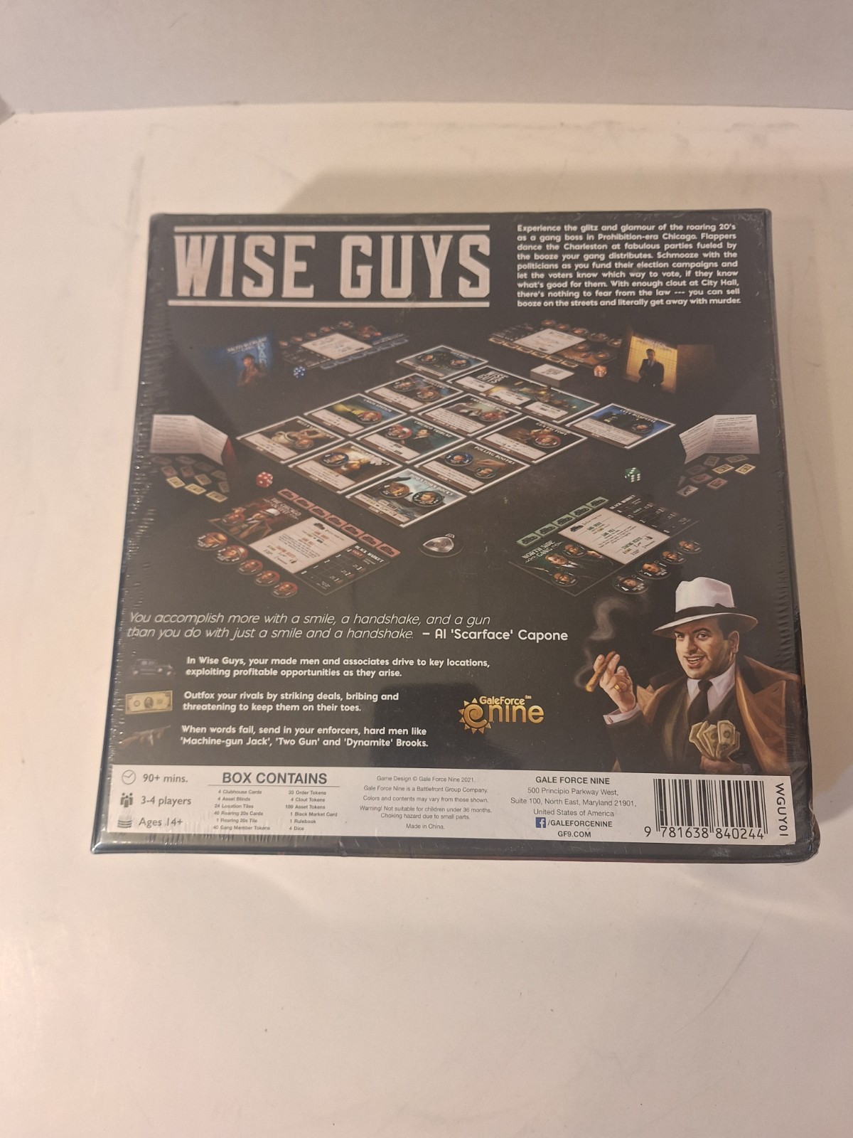 Wise Guys Board Game New Sealed Gale Force Nine