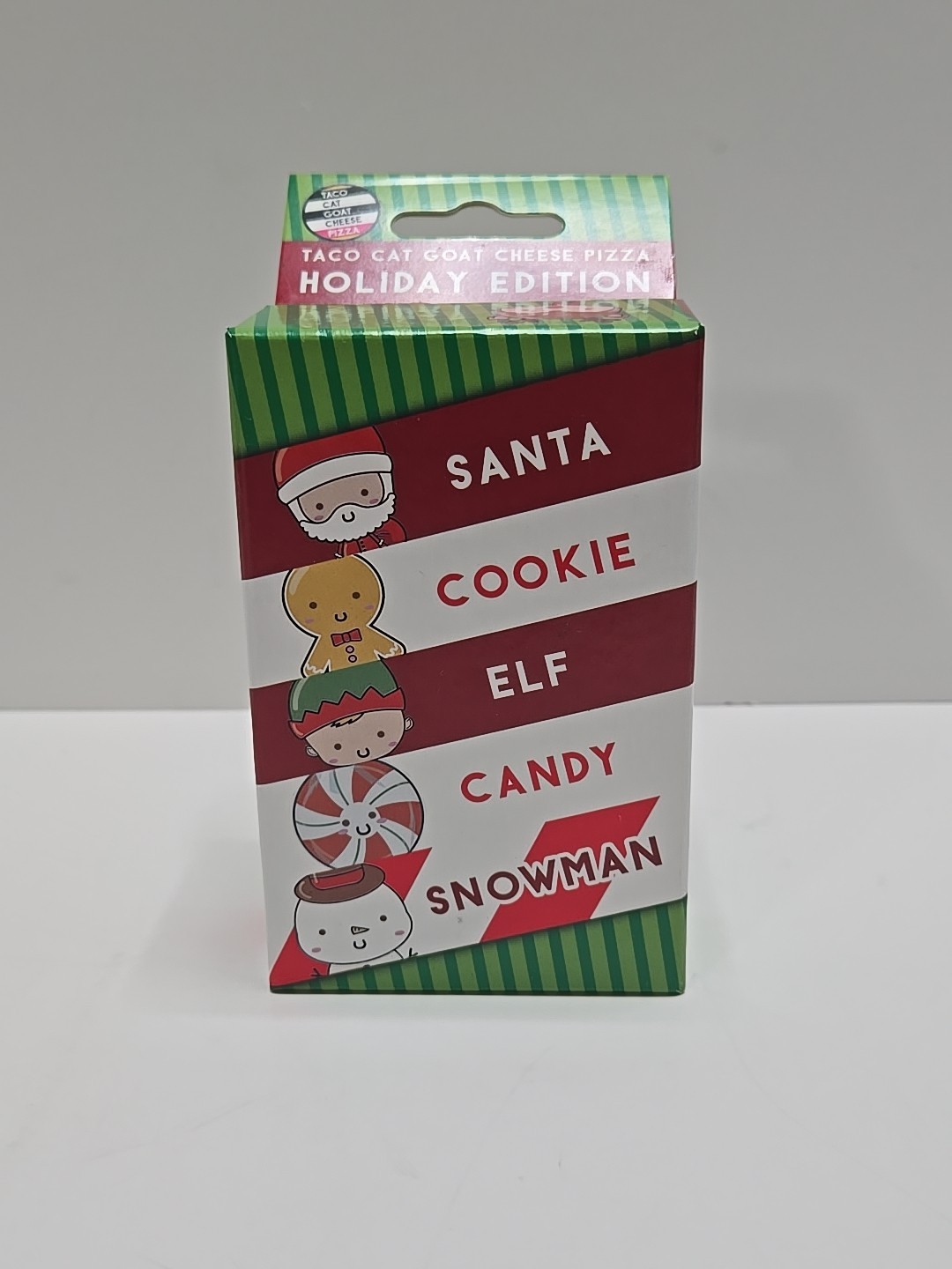 Santa Cookie Elf Candy Snowman Card Game Taco Cat NEW