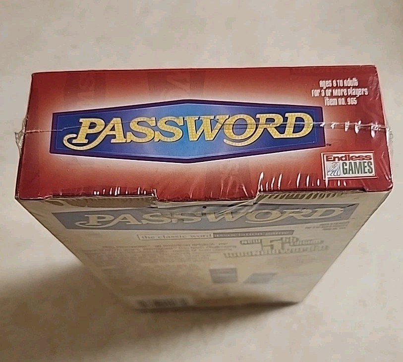 PASSWORD Endless Games 2008 Quick Picks 5th Edition — New in Box