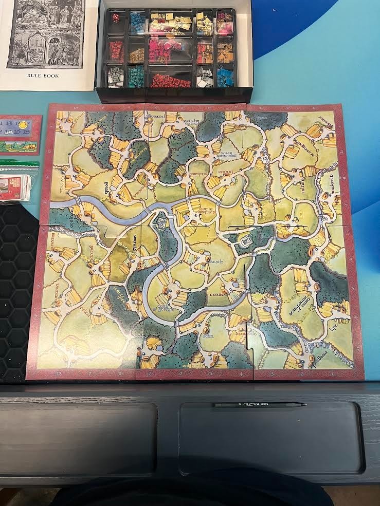 1989 Vintage Excalibur Board Game – Wotan Games