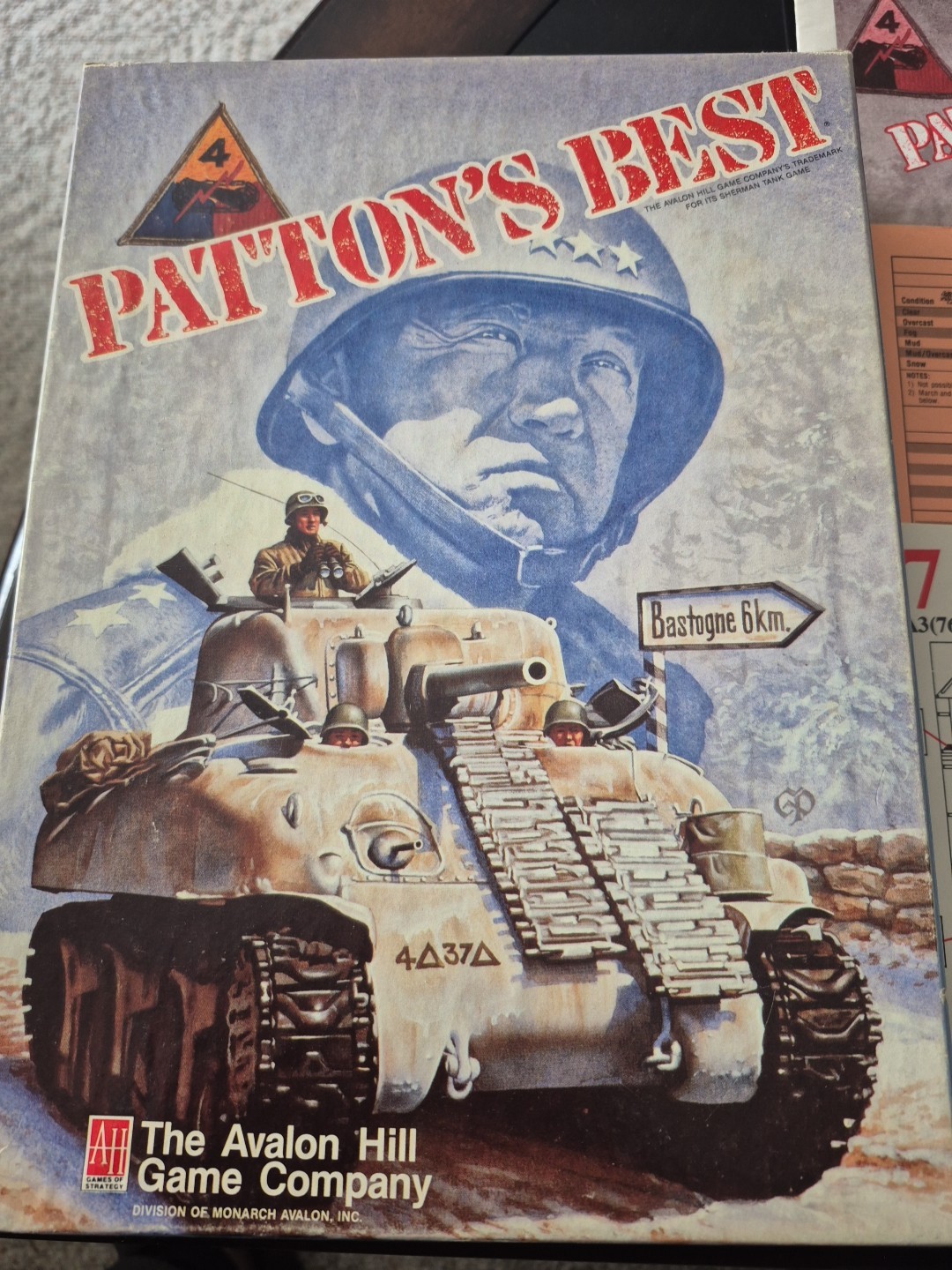 The Avalon Hill Game Company Pattons Best