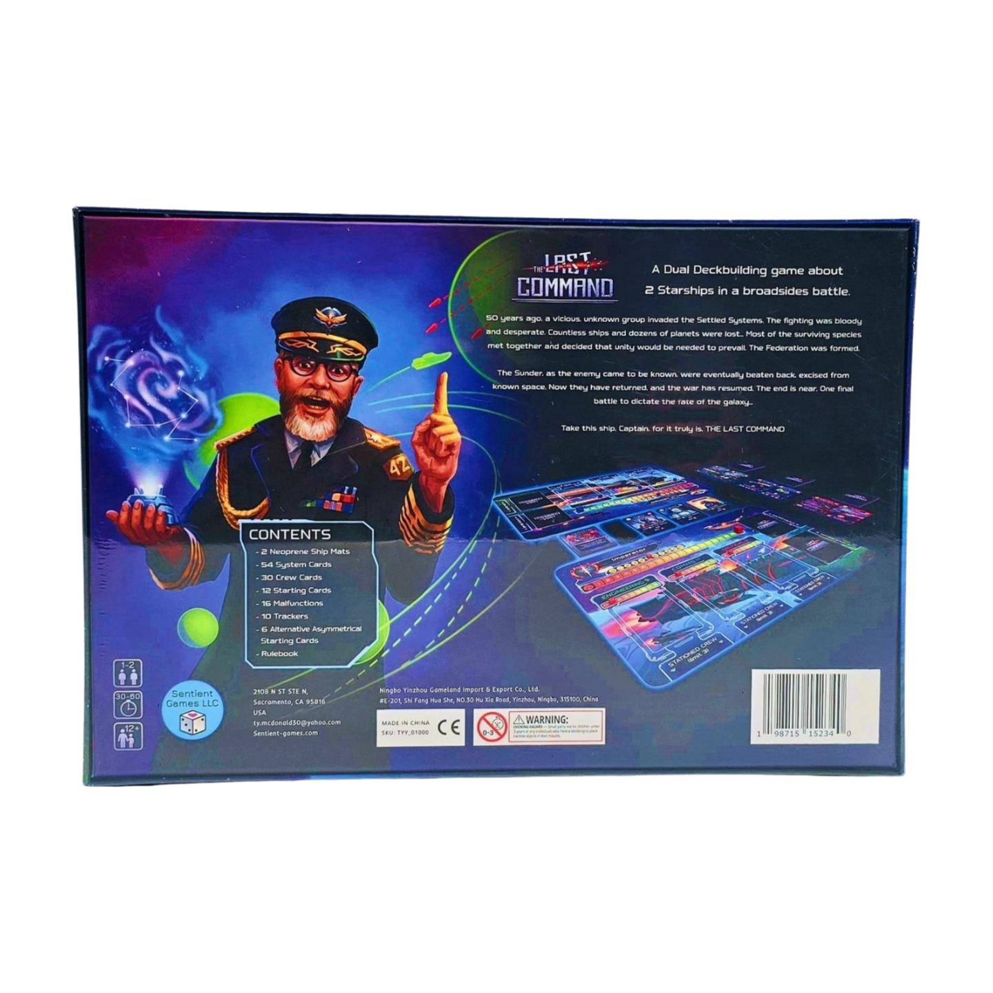 The Last Command – Standard Edition by Sentient Games SEALED
