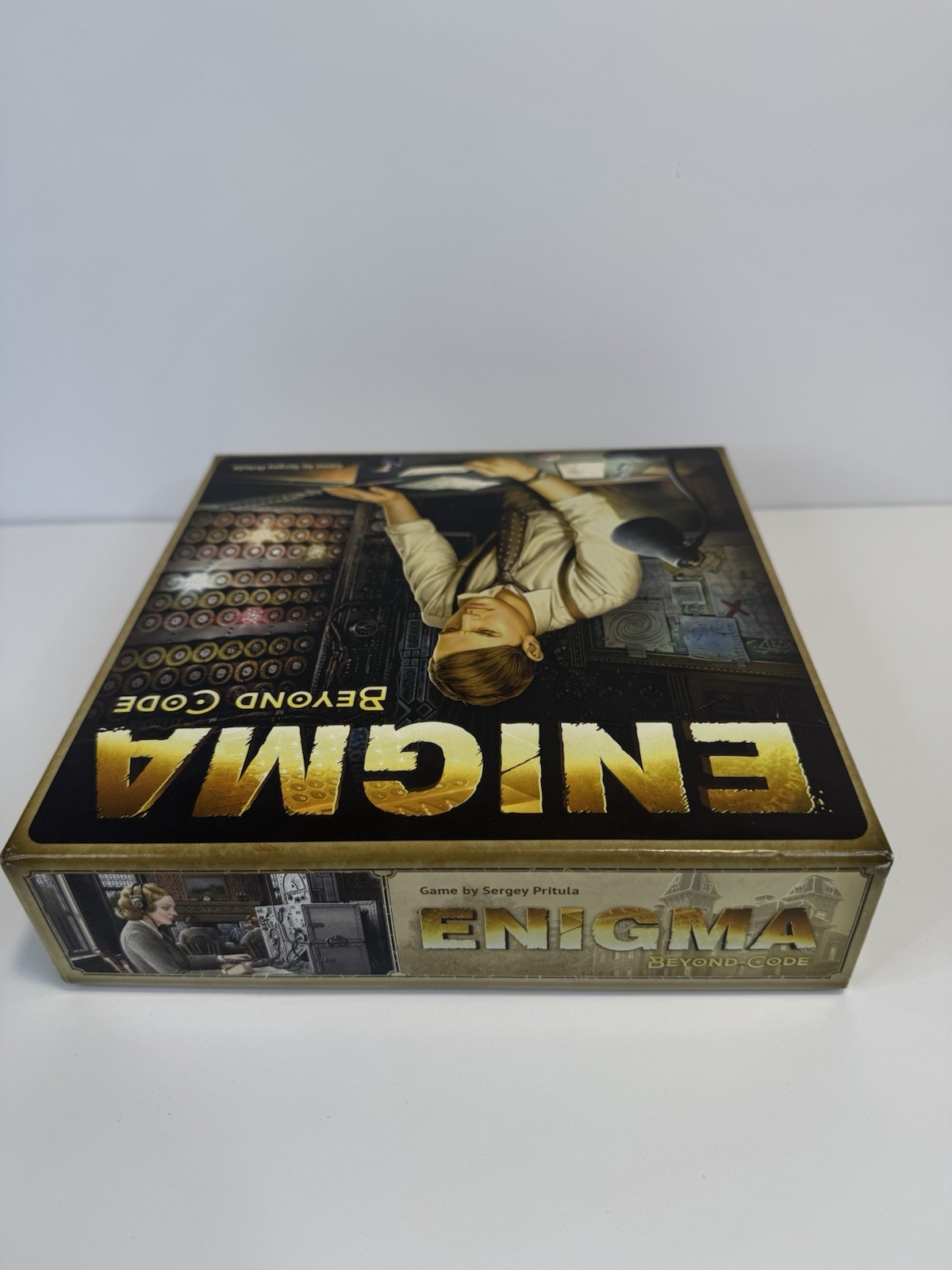 Enigma – Beyond Code Crowd Games Board Game Sergey Pritula, Unused And Complete