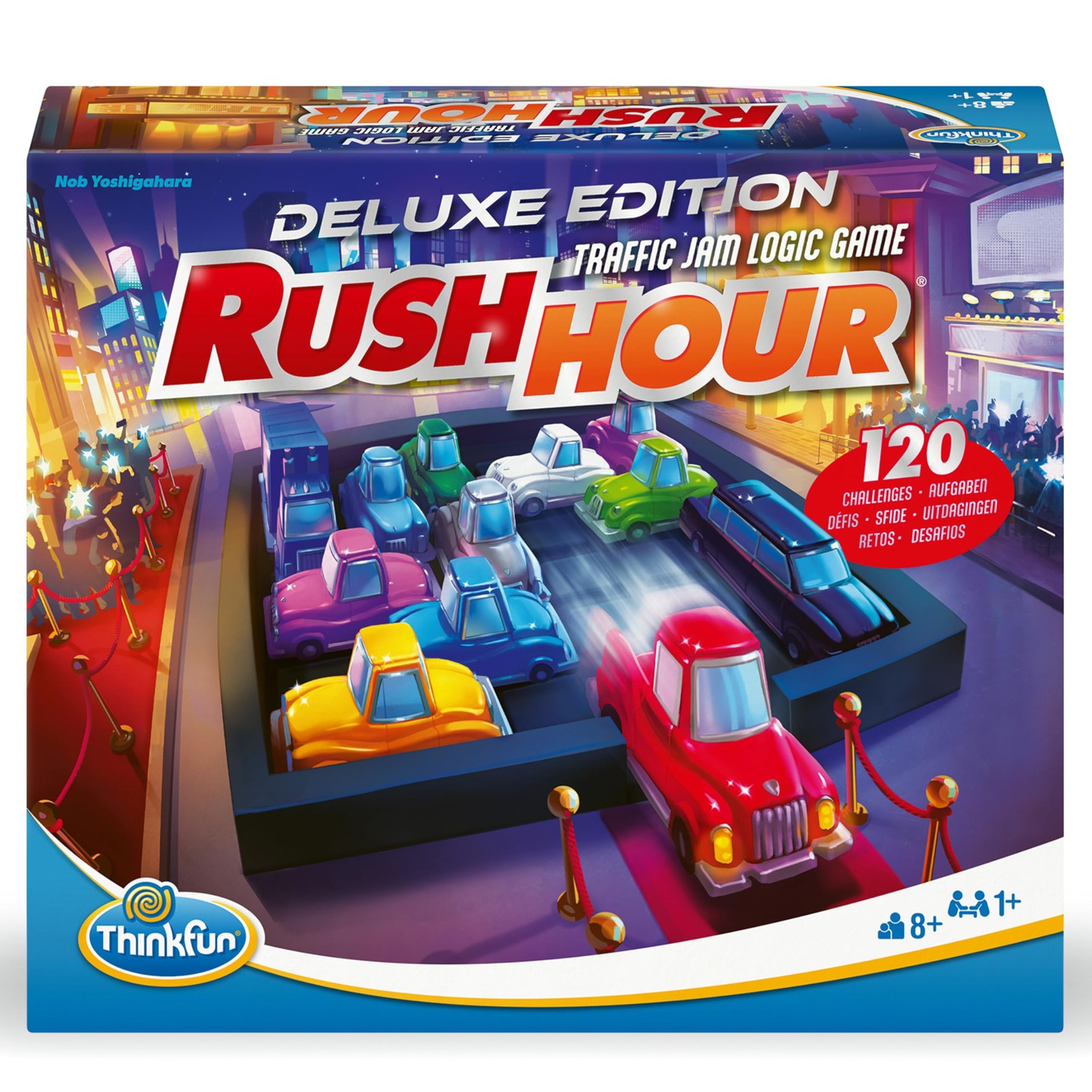 Rush Hour Deluxe – The Gamer’s Logic Game – Navigate 120 Traffic Challenges w…