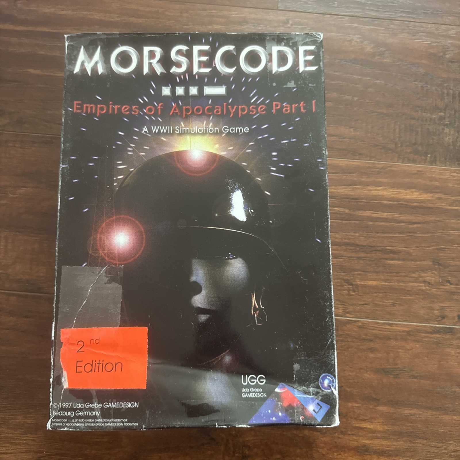 MORSECODE Empires of the Apoc. Prt. 1Game Udo Grebe Game OPENED UNPUNCHED