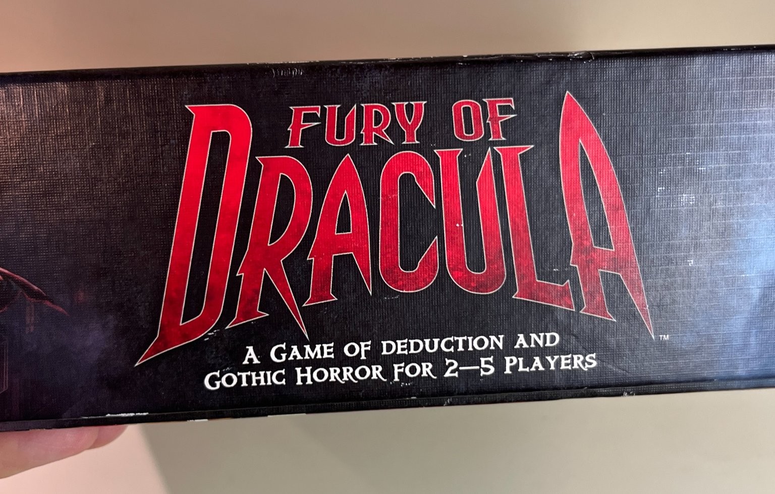 Fury of Dracula Board Game Third Edition, Fantasy Flight Gothic Horror, Complete