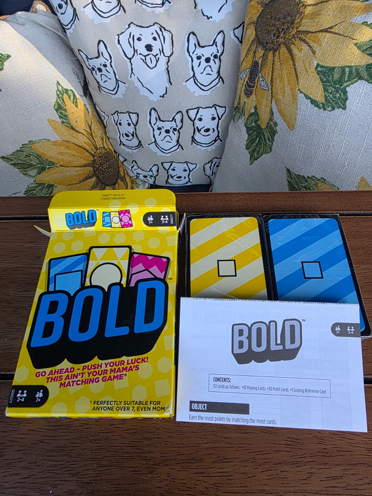 Factory Sealed Bold Card Game Push Your Luck! 2019 Edition NEW