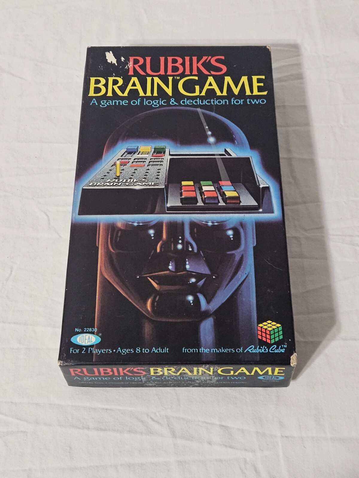 Rubik’s Cube Brain Game. 1983. CBS Toys. Ideal. Logic & Deduction. 2 Player.