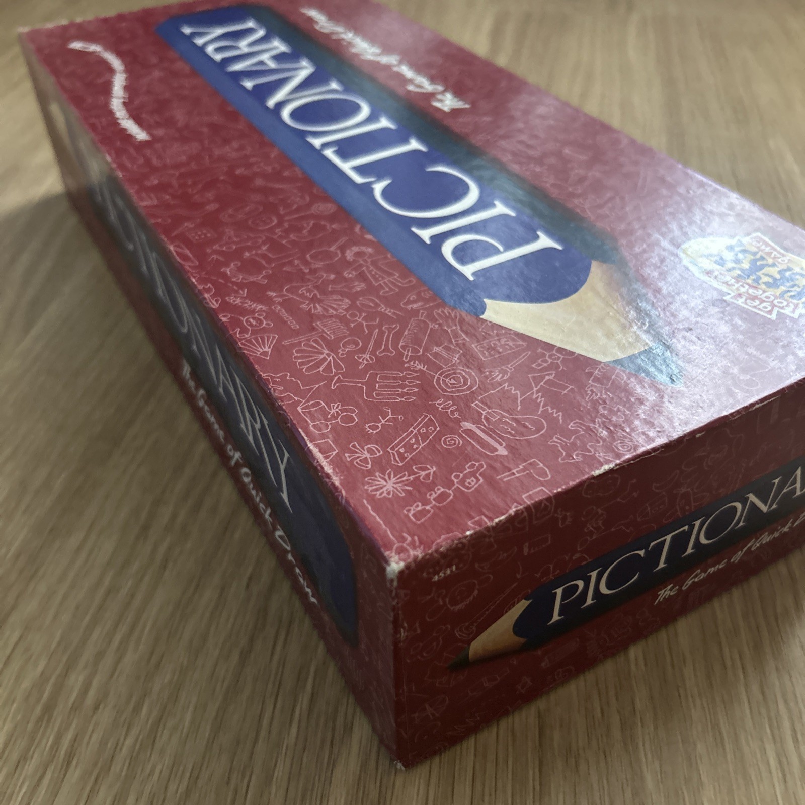 *NEW OPEN BOX* Vintage Pictionary 1993 – 2000 Edition Board Game Milton Bradley