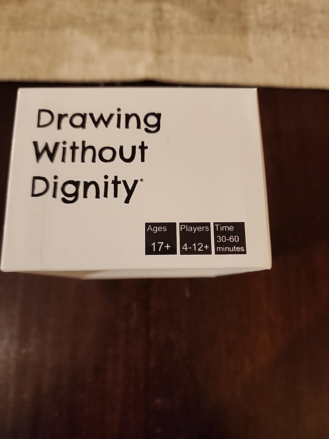 Drawing Without Dignity Game Uncensored Sketches Ages 17+ NEW
