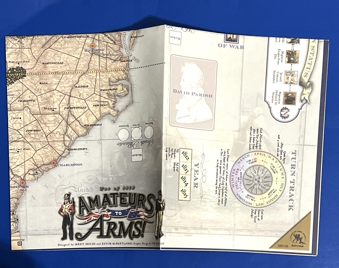 Amateurs To Arms: War Of 1812. 200th Anniversary Ed. Clash Of Arms. Punched