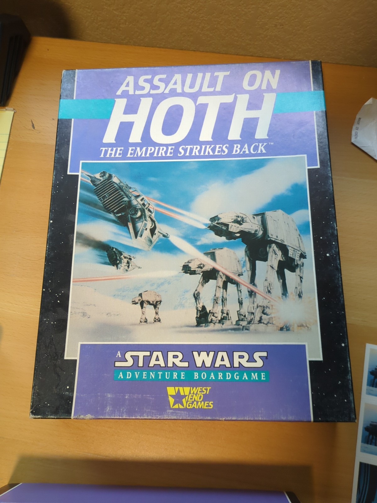 West End Games Star Wars Assault On Hoth 1988 – Used, COMPLETE