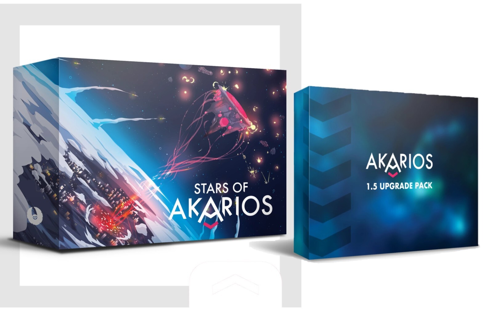 Stars of Akarios 1.0 Core Board Game & 1.5 Upgrade Pack | New, Sealed