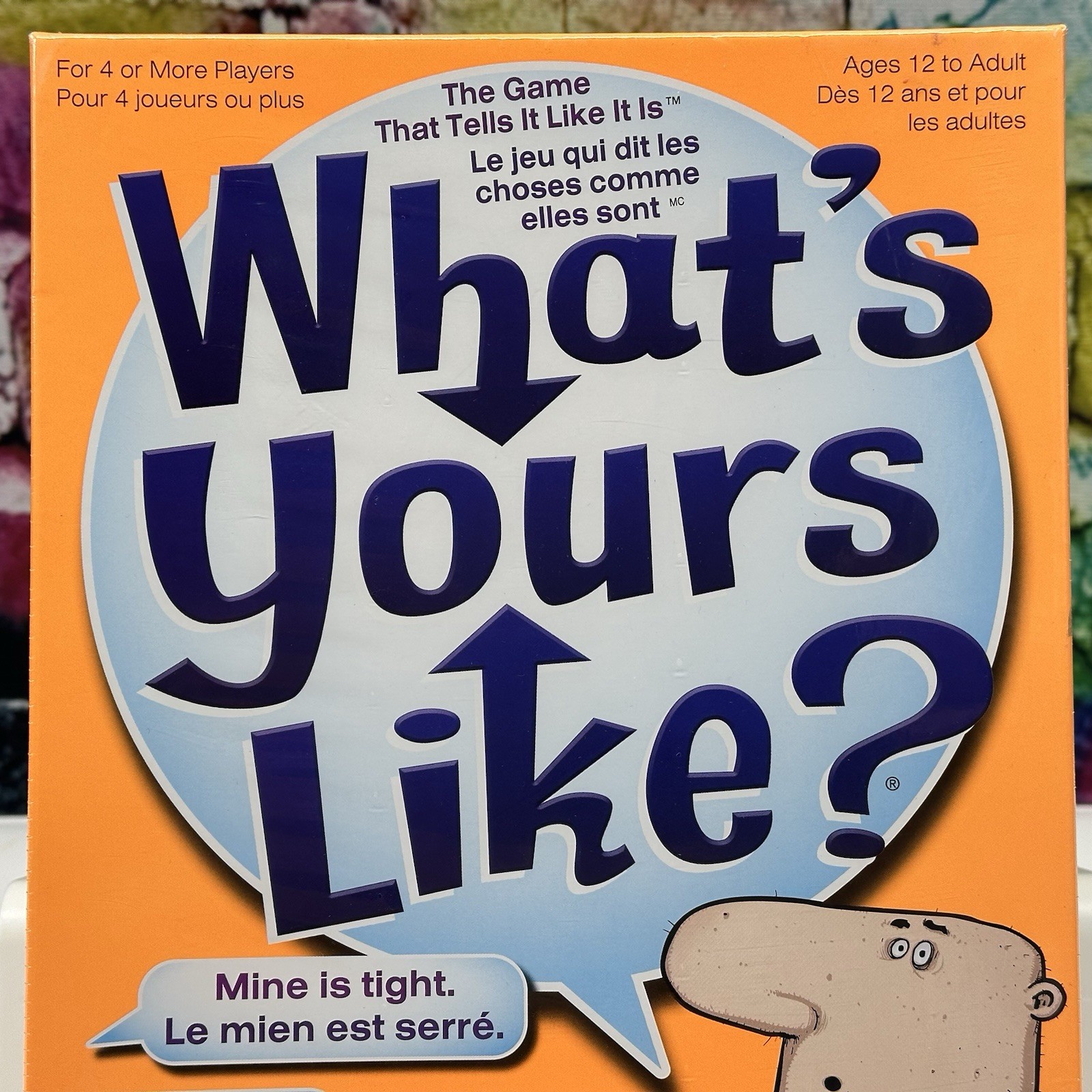 PATCH What’s Yours Like? Game Ages 12-Adult Fun Family Party Game Laughs NEW!