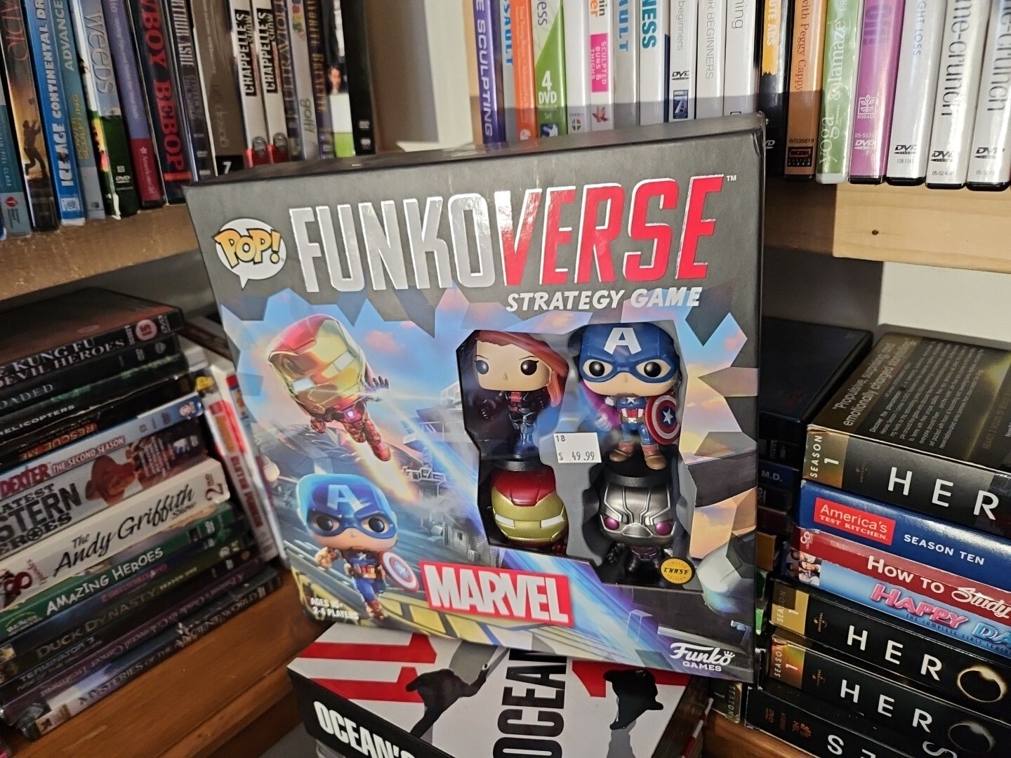 Funko Pop Games FUNKOVERSE MARVEL CHASE 100 4-Pack Strategy Game