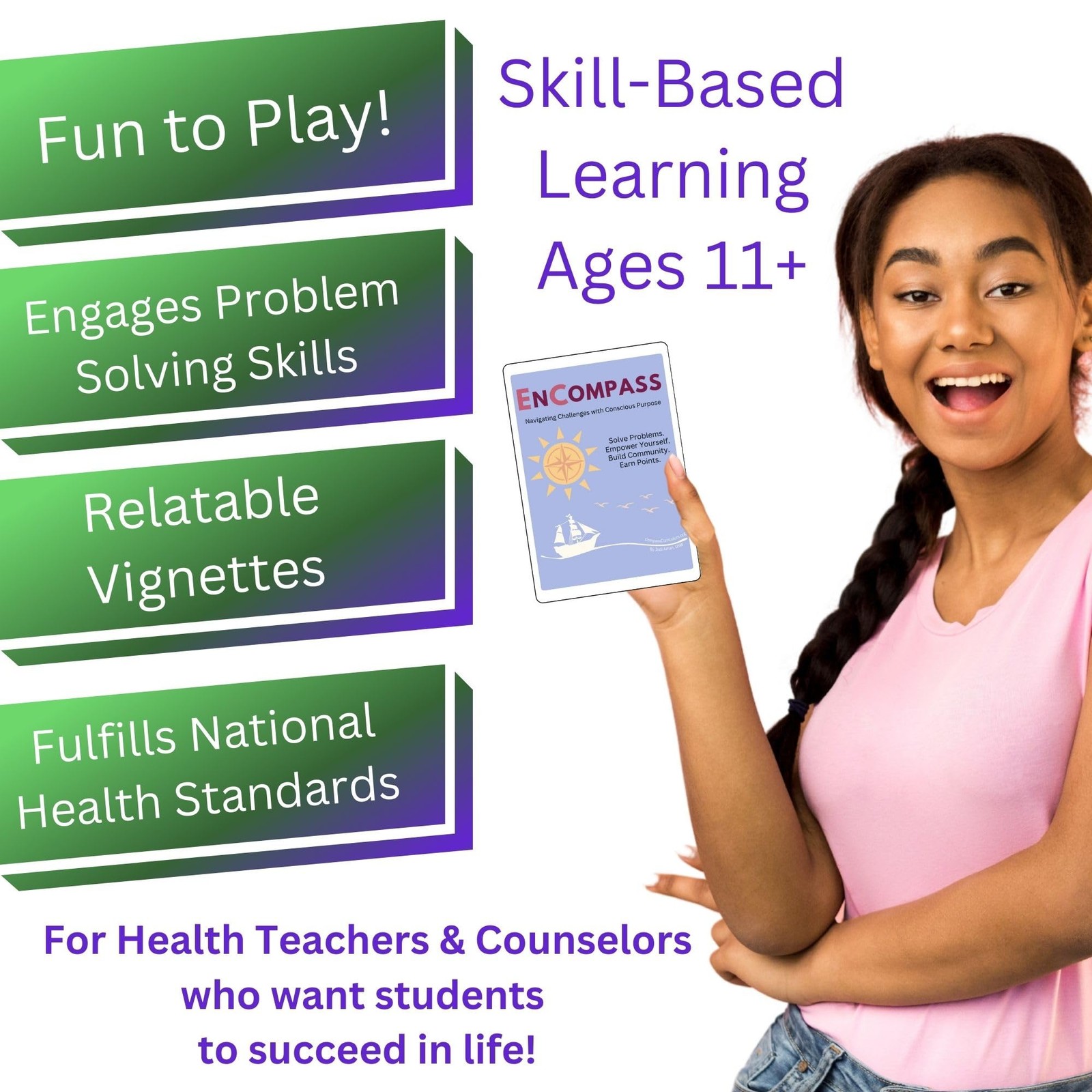 EnCompass Coping Skills Game – Build Problem-Solving Skills to Handle Life’s …