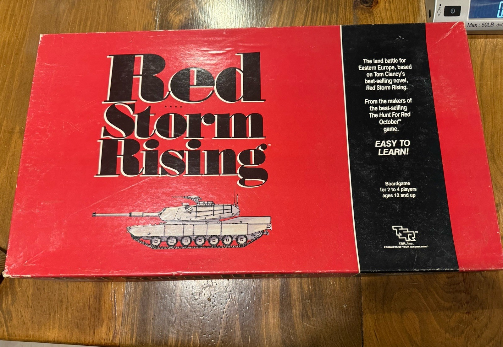 TSR Red Storm Rising Board Game 1989 Tom Clancy Larry Bond Complete?