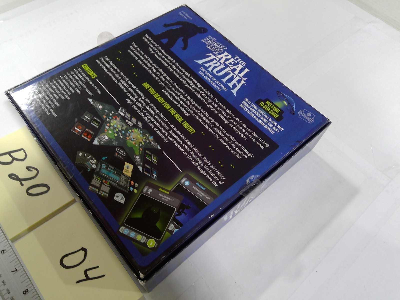 Goliath The Real Truth Board Game 2-5 Players 14+ Horror Cryptids New Sealed