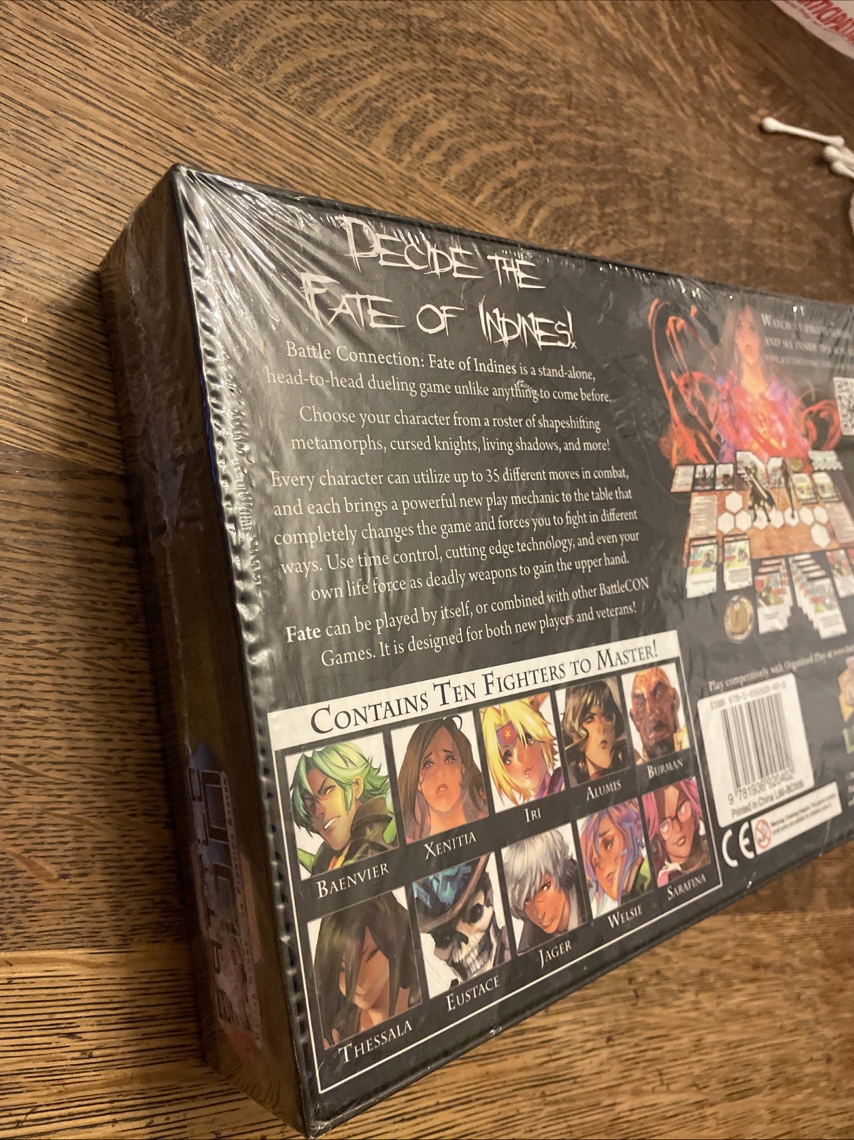 BATTLE CON War of Indines & Fate of the Indines Board Card Game Sealed