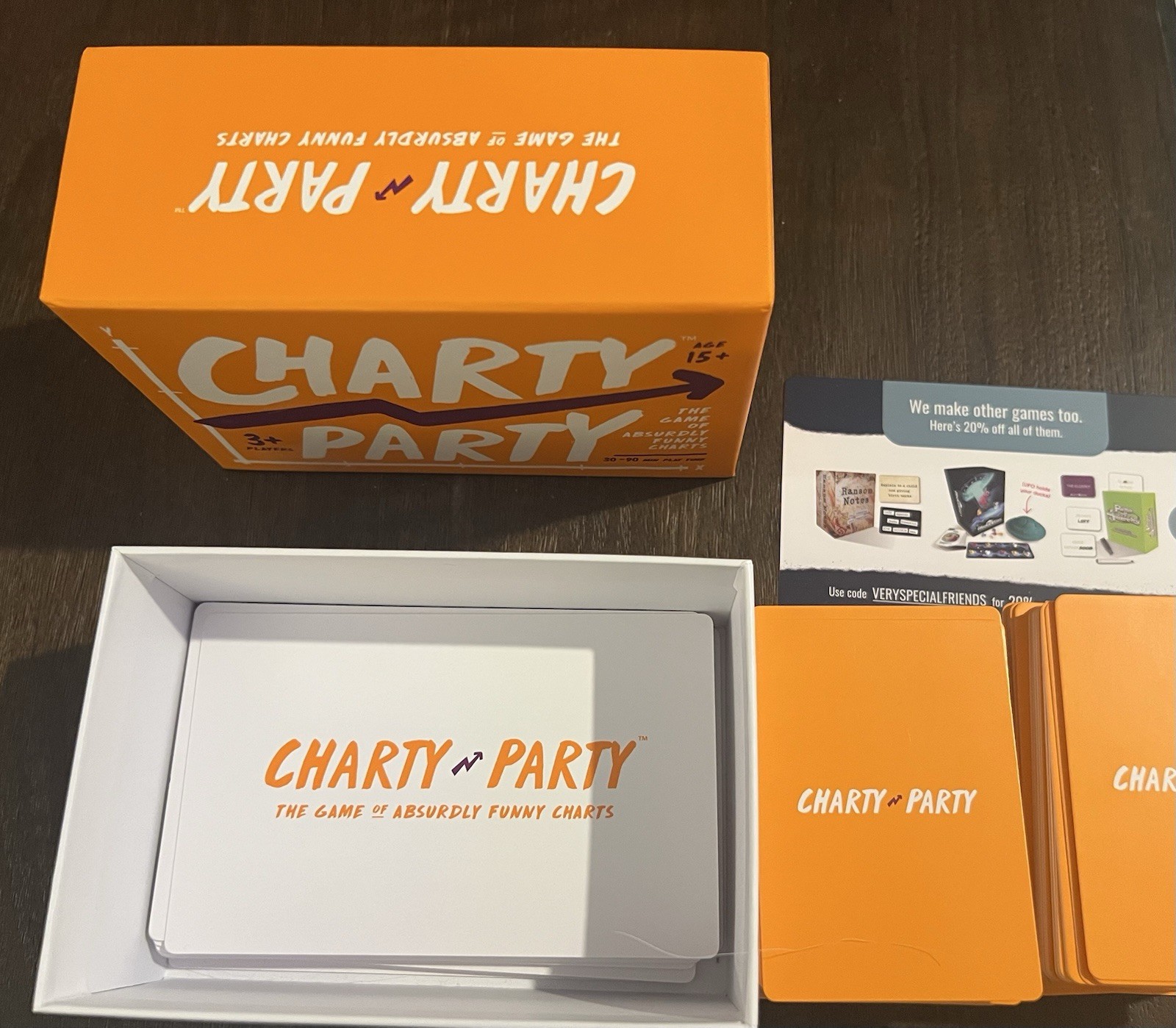 Charty Party The Game of Absurdly Funny Charts New Adult Game FUN!
