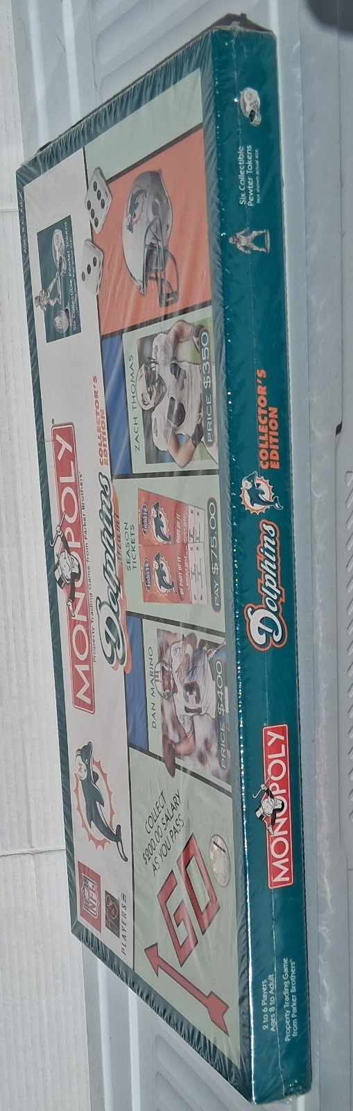 Miami Dolphins NFL Collector’s Edition Monopoly Board Game Brand New Sealed
