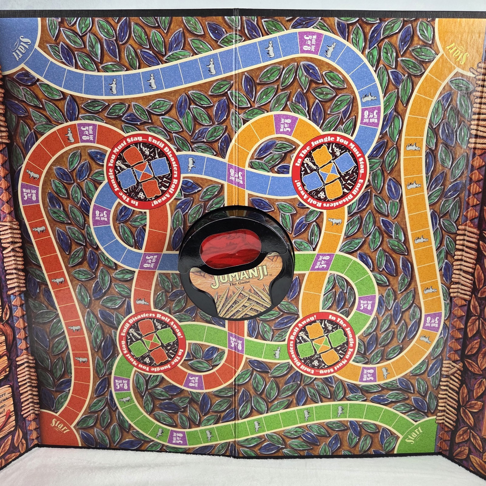 Vintage 1995 Jumanji Board Game Milton Bradley Complete! Nice Condition