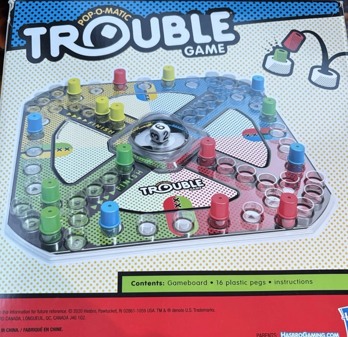 Hasbro Trouble Board Game – A5064