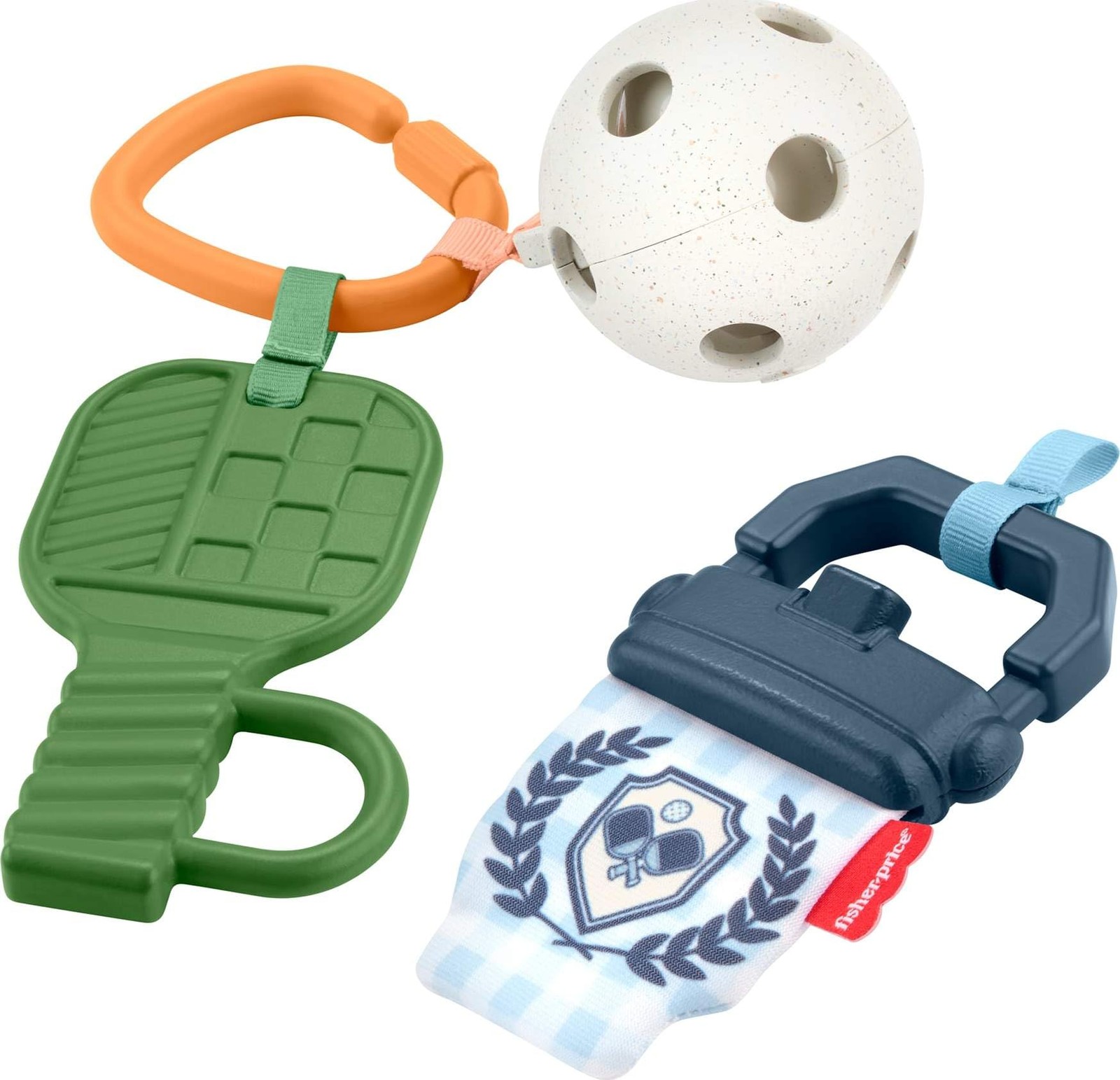 Baby Toy Mini Me Moments Pickleball Set 3 Sports Sensory Fisher Price Toys Play