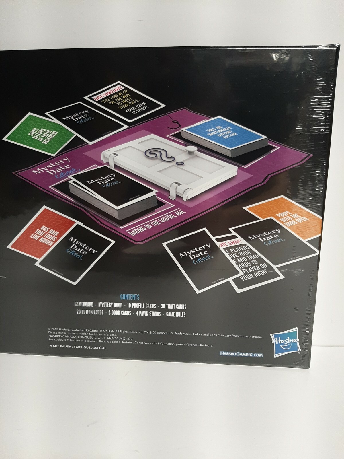 Hasbro Mystery Date Catfished-Dating In The Digital Age, Board Game for Adults