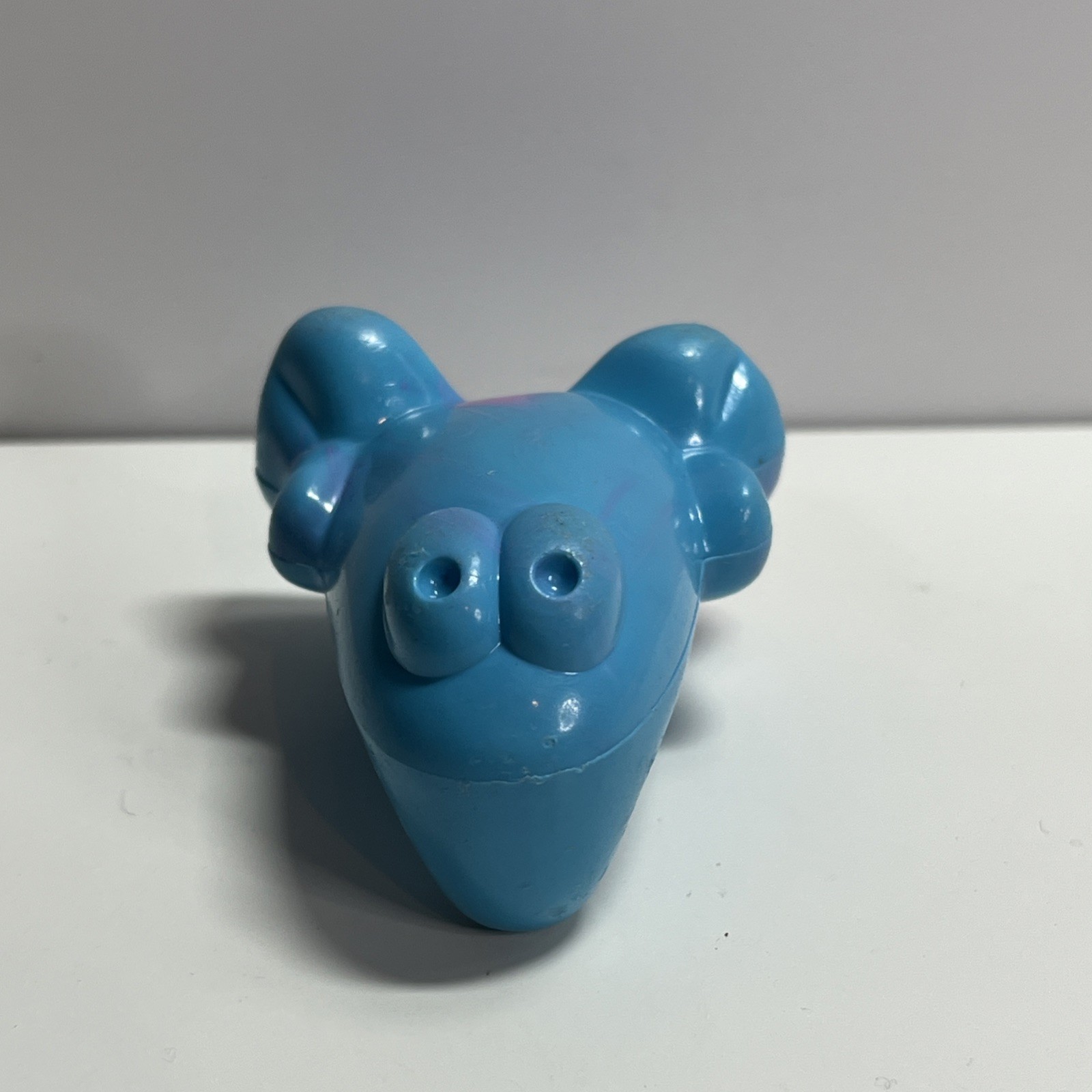 #3 Eggy Original Crazy Bones Magic Box Int. Gogos Crazybones 1990s Blue/Pink