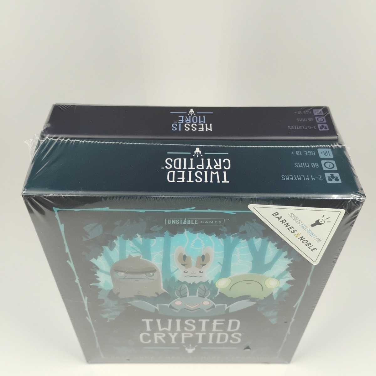 Unstable Games Twisted Cryptids Base Game + Ness Is More Barnes & Noble Bundle