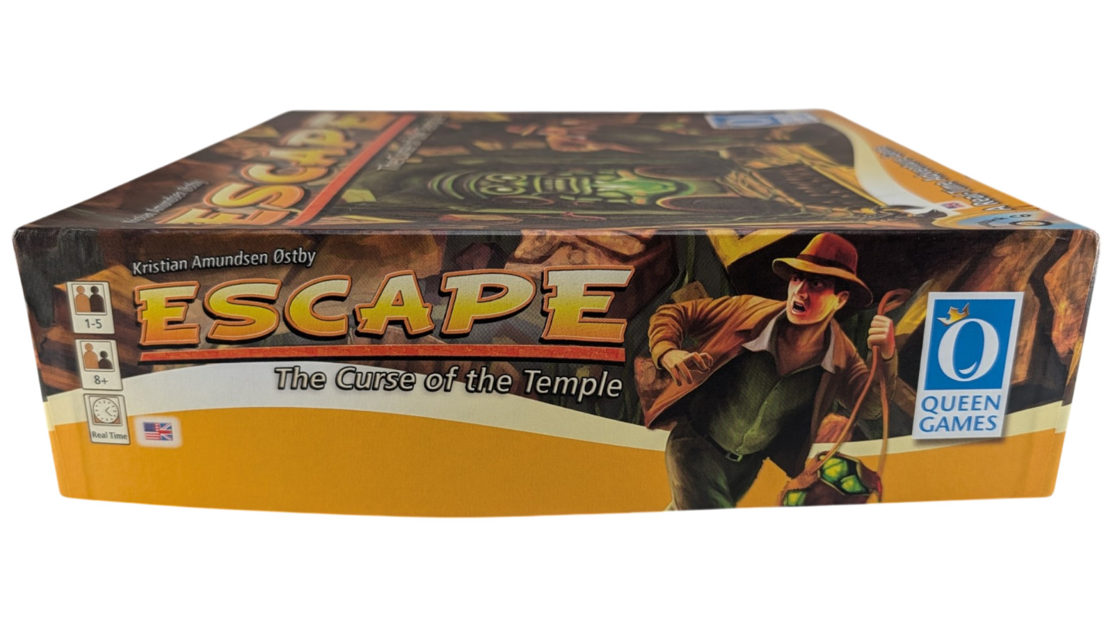 Escape The Curse of the Temple Board Game 2012 Queen Games Modules 1 2 CD Timer