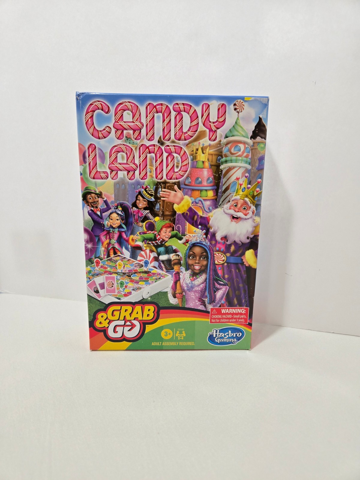 Hasbro Gaming Candy Land Grab and Go Portable Board Game For Ages 3+ 2-4 Players