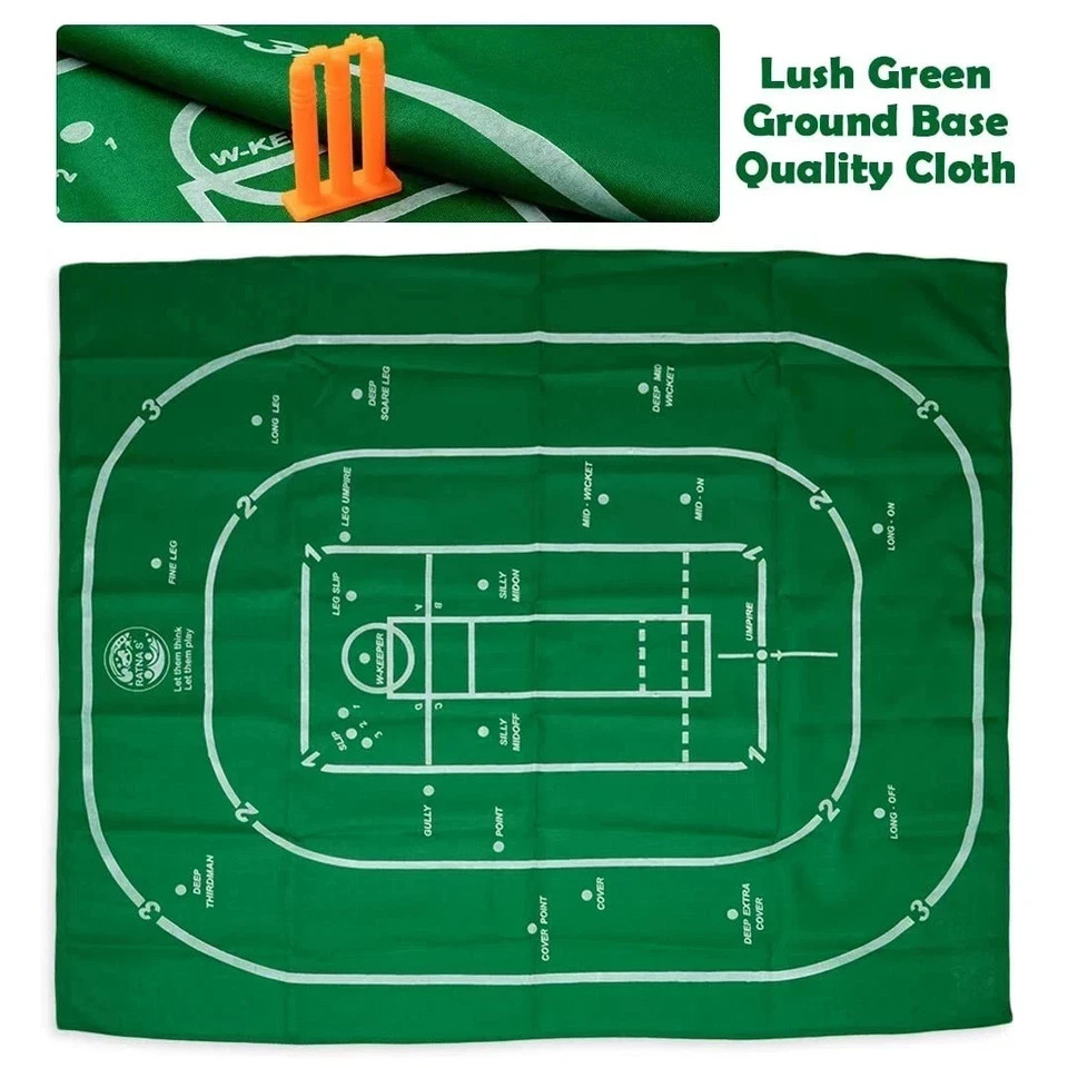 Indoor International Cricket Board Game for Kids, Multicolor