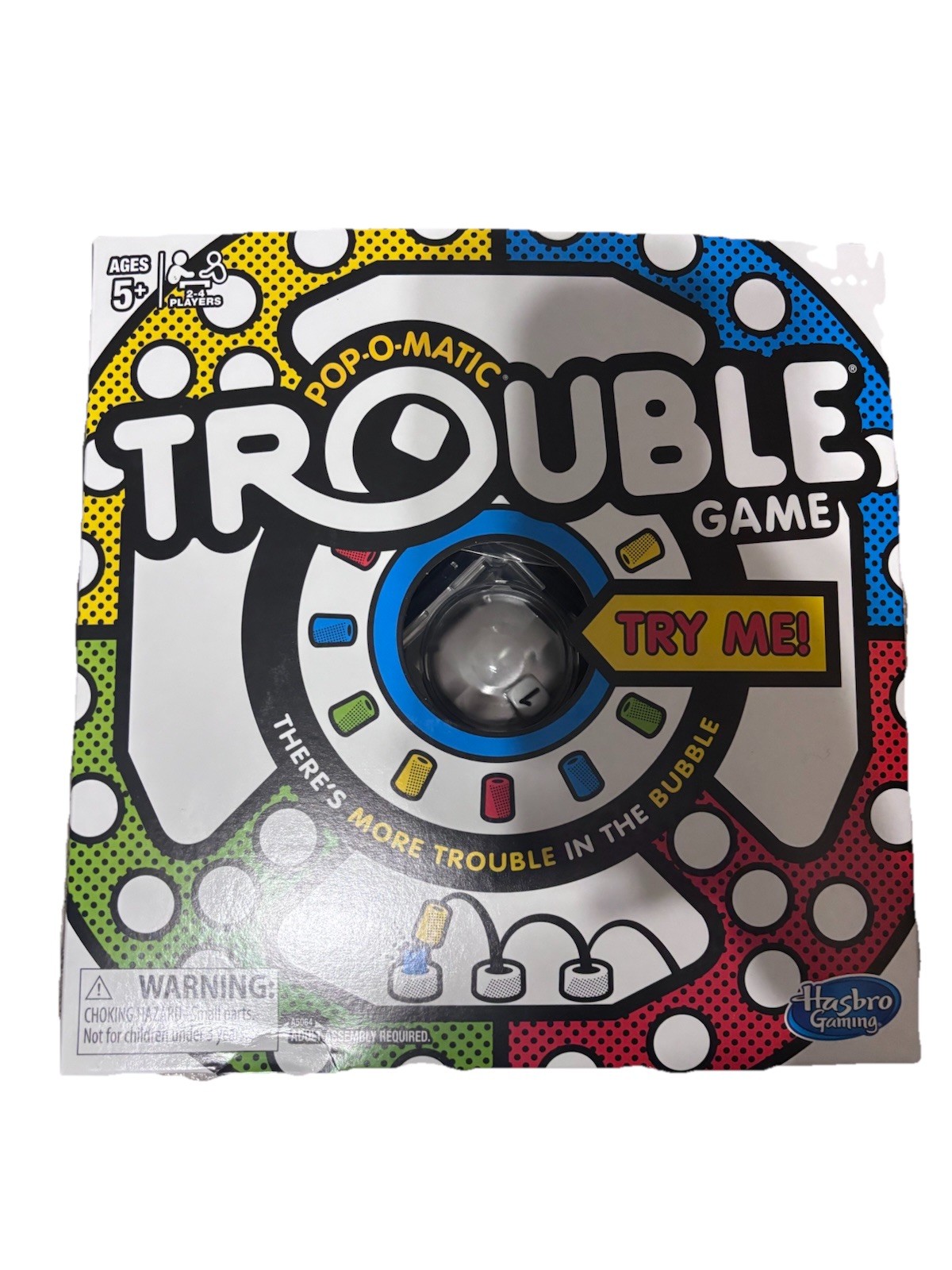 Hasbro Trouble Board Game – A5064 Open Box