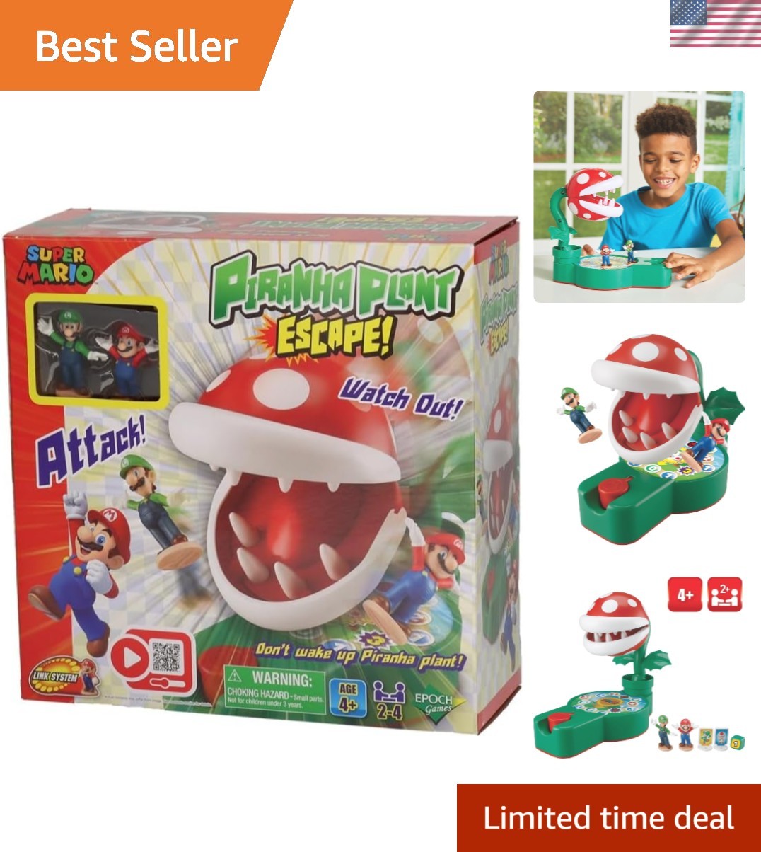 Super Mario Piranha Plant Escape! – Classic Villain Action Game for All Ages