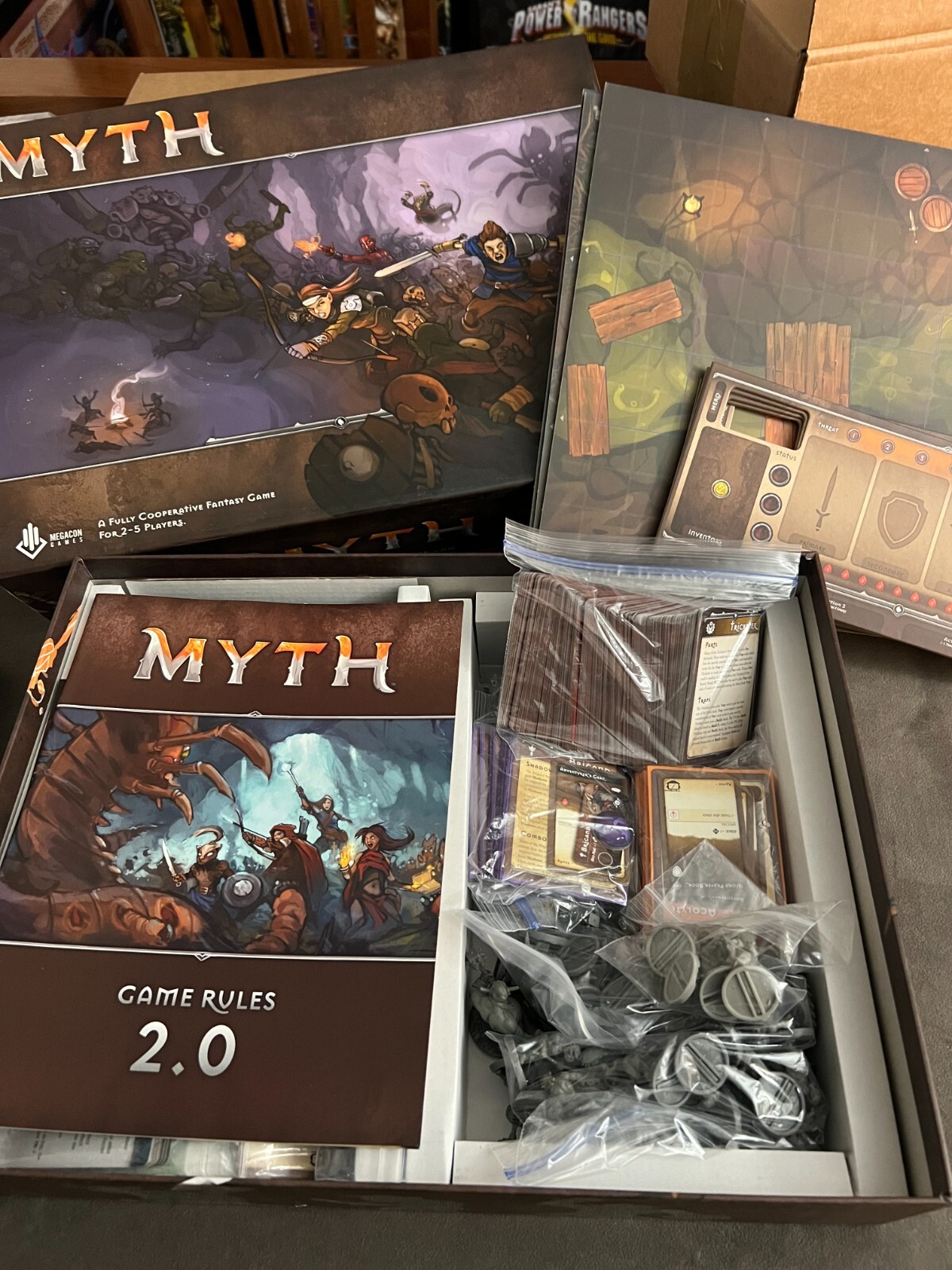 Myth Board Game 2.0 Kickstarter Edition