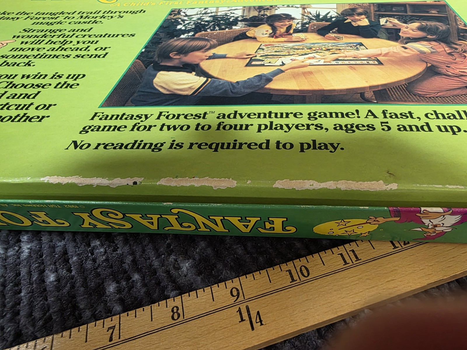 Vintage Rare TSR Fantasy Forest Board Game 1980 Complete Kids Dungeons & Dragons