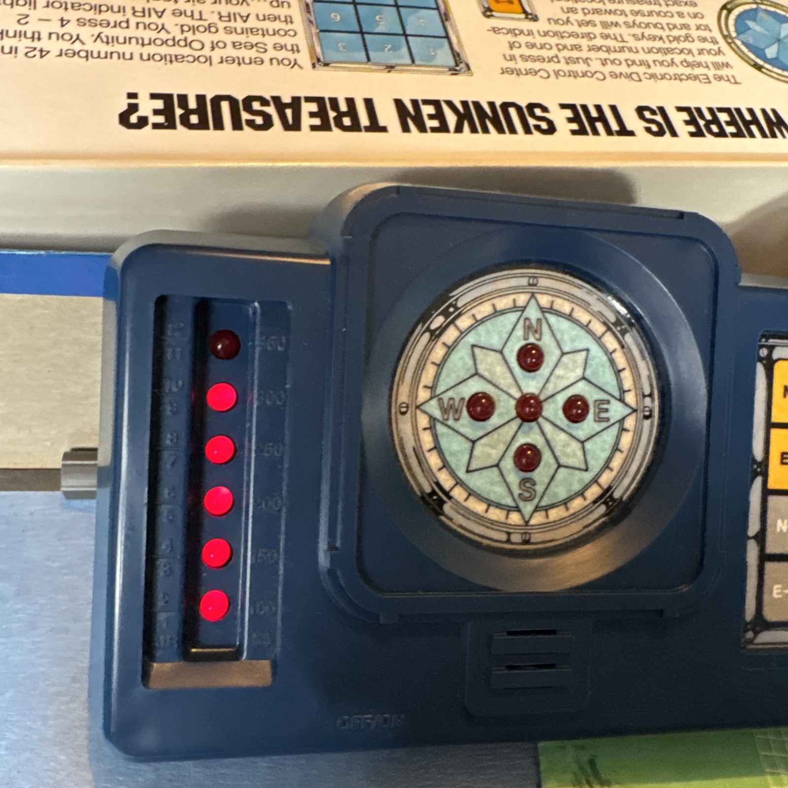 Lost Treasure Deep Sea Diving Game Complete Vintage 1982 Parker Brothers MINT