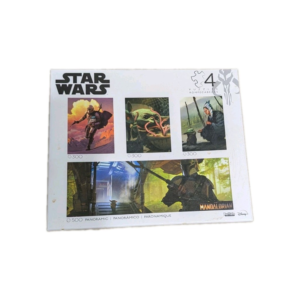 The Mandalorian Grogu The Child Board Game & Puzzle Bundle