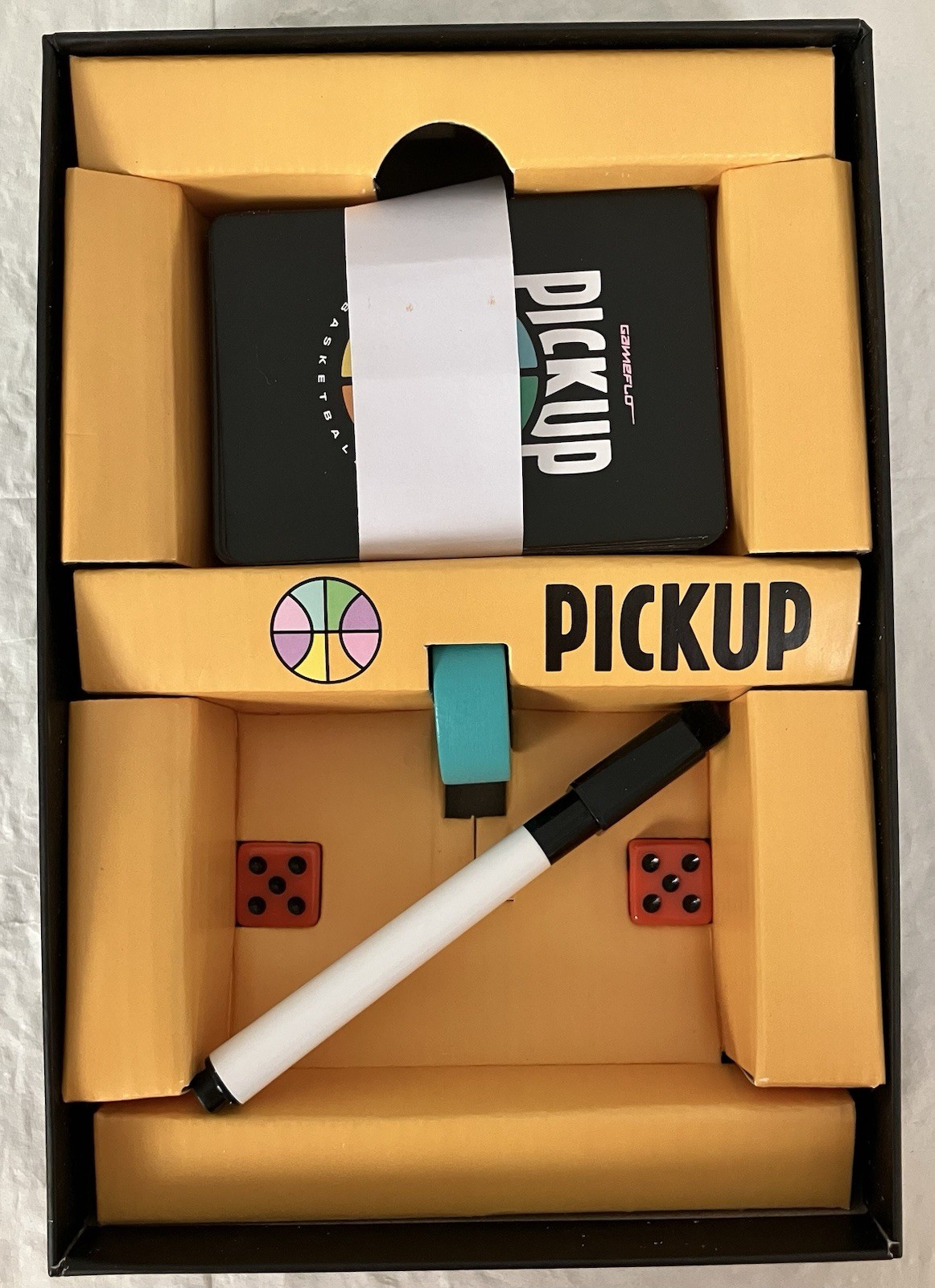 Pickup Basketball Card Game By Gameflo New, Not Shrink Wrapped