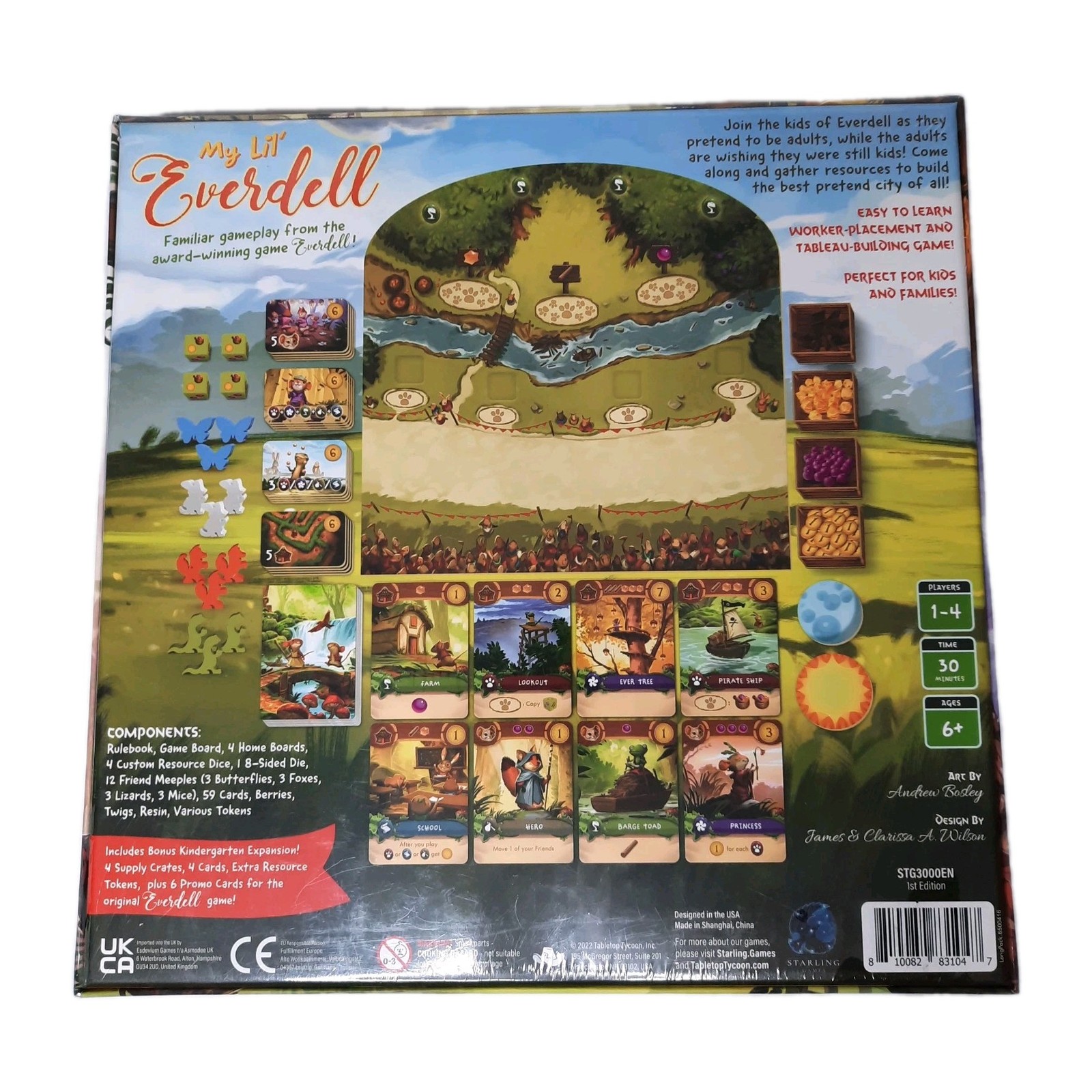 Starling Games My Lil’ Everdell Expansion w/Promo Pack *NEW SEALED* 1st Edition