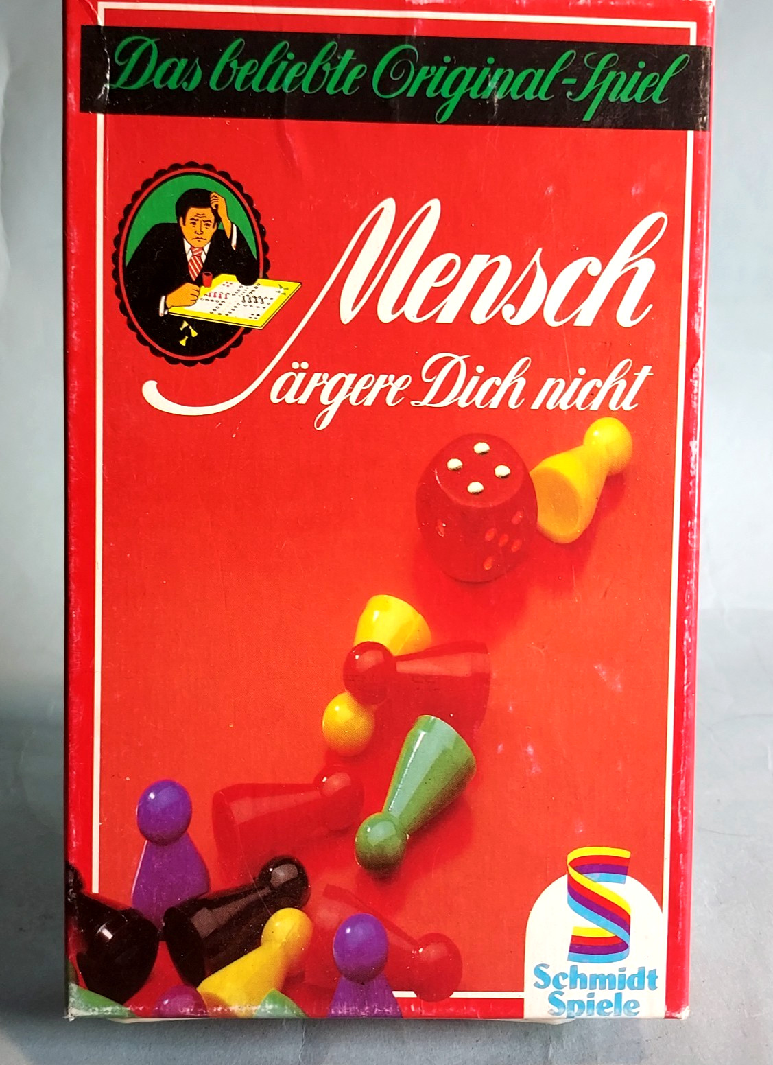 Vintage Mensch Game Complete Schmidt Spiele Excellent 1990’s