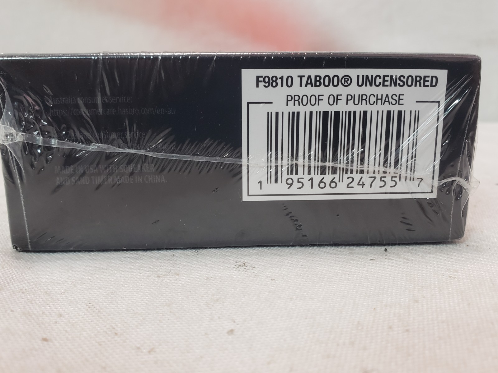 Hasbro Gaming Taboo Uncensored Board Game for Adults Ages 17+