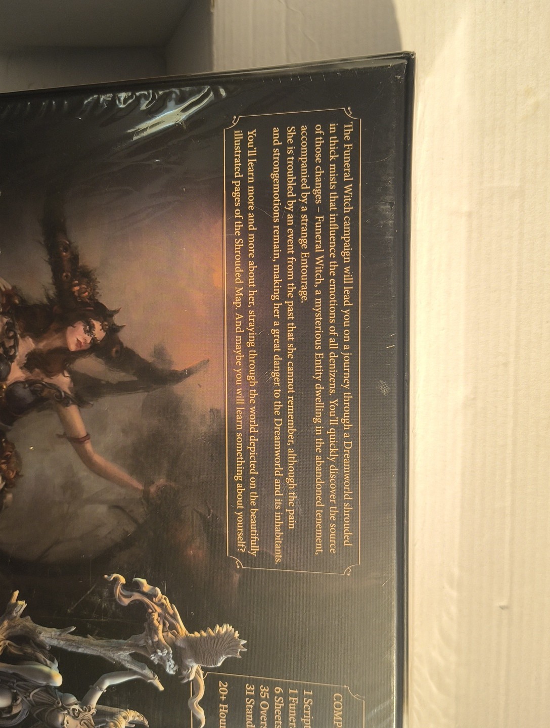 Etherfields Lot Kickstarter 2.0 Campaign, Harpy & She-Wolf, Funeral Witch SEALED