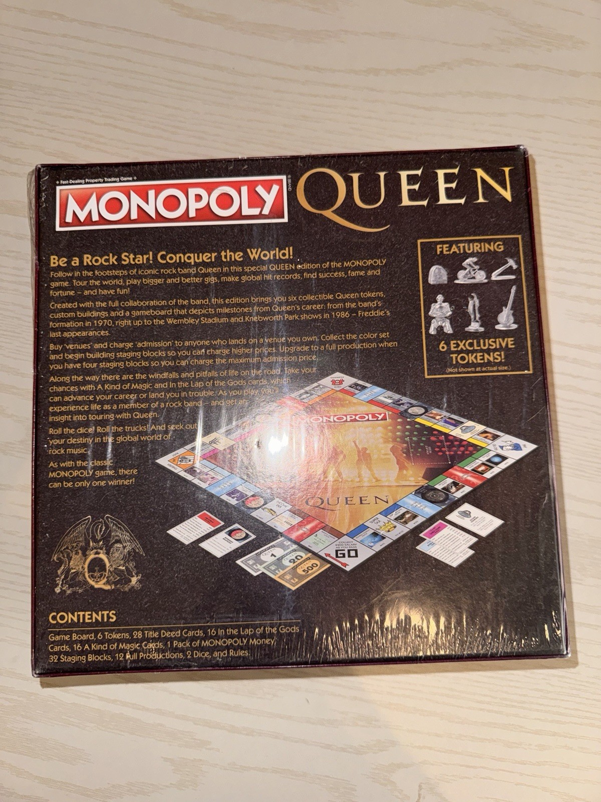 MONOPOLY Queen | Collectible Monopoly Game New & SEALED