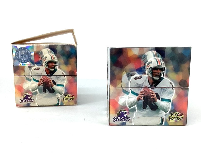 NFL Miami Dolphins New York Jets Checker Board Game + Dan Marino Pro Cube