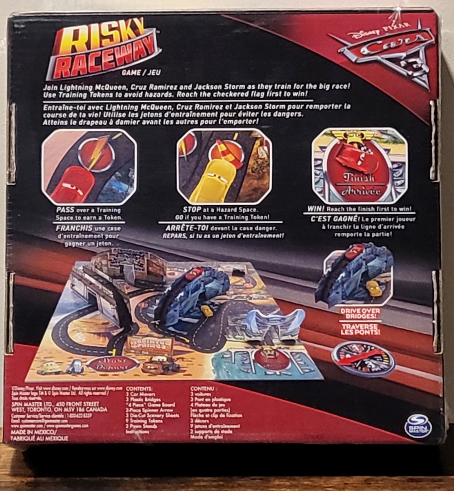 Spin Master Disney Pixar Cars 3 Risky Raceway Game