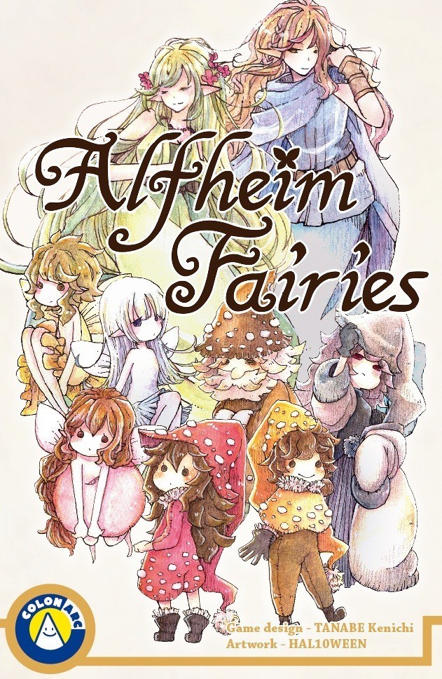 Alfheim Fairies 2-5 players 30 mins Tile Placement Board Game Card Game Japan