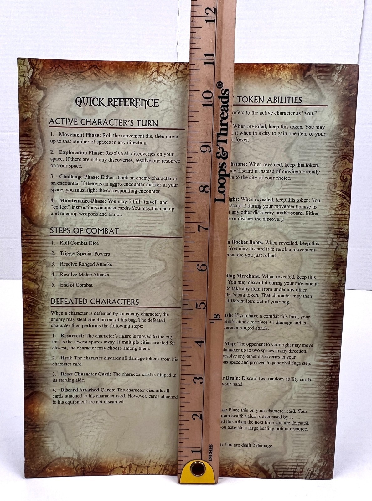 2008 World of Warcraft The Adventure Board Game Rules of Play Parts Rulebook